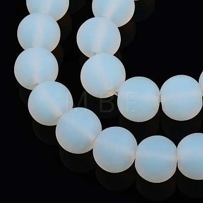Imitation Opalite Glass Beads Strands GLAA-T032-J8mm-MD02-1