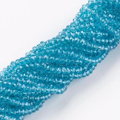 Glass Beads Strands GLAA-F079-1