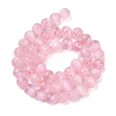 Natural Selenite Beads Strands G-Q162-A01-01B-04-1