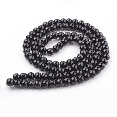 Glass Pearl Beads Strands HY-8D-B20-1