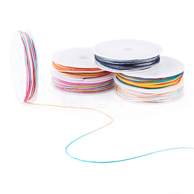 40.8M 6 Colors Waxed Polyester Cords YC-TA0001-25-1