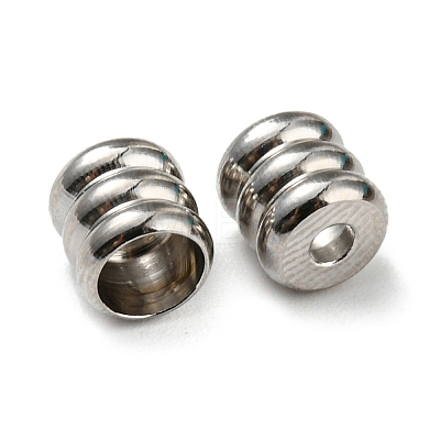 Non-Tarnish 201 Stainless Steel Bead STAS-H180-06P-1