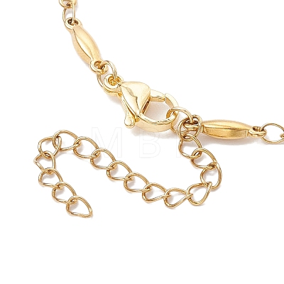 304 Stainless Steel Bar Link Chain Bracelets for Women BJEW-JB10589-01-1
