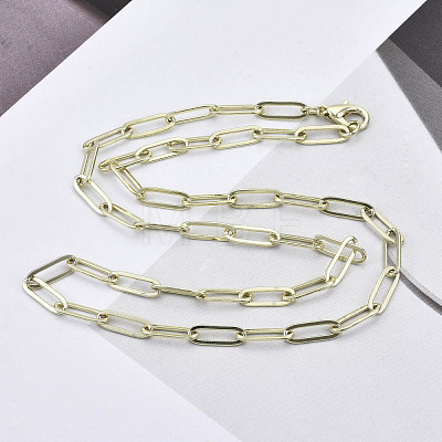 Brass Paperclip Chains MAK-S072-12B-14KC-1
