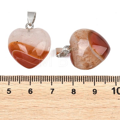 Natural Agate(Dyed & Heated) Pendants GG-K002-03G-1