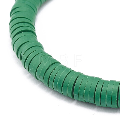 Handmade Polymer Clay Heishi Stretch Bracelet Sets BJEW-JB08762-1