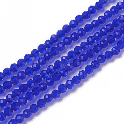 Glass Beads Strands G-F596-47I-2mm-1