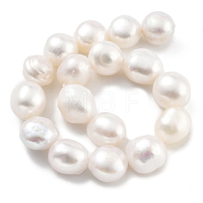 Natural Cultured Freshwater Pearl Beads Strands PEAR-P062-31B-1