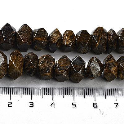 Natural Bronzite Beads Strands G-D091-A15-1