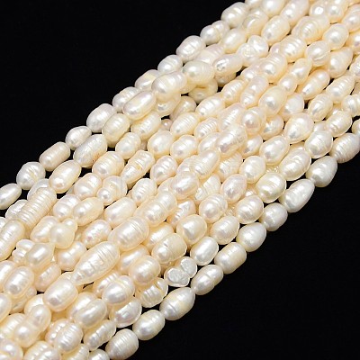 Natural Cultured Freshwater Pearl Beads Strands PEAR-L001-A-20-1