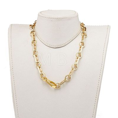 Unisex Alloy Chain necklaces & Bracelet Jewelry Sets SJEW-JS01169-1