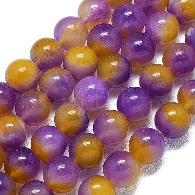 Natural Malaysia Jade Beads Strands G-B165-C04-14mm-1