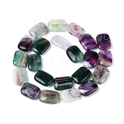 Natural Agate Beads Strands G-N356-03A-12-1