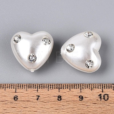 ABS Plastic Imitation Pearl Beads SACR-T017-79B-1