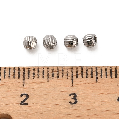 304 Stainless Steel Beads STAS-D204-11P-1