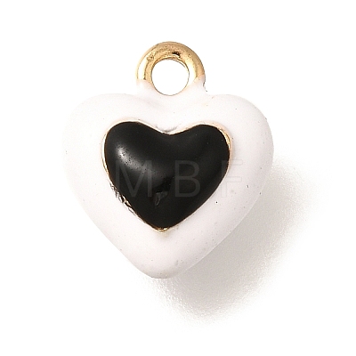 Brass Enamel Charms KK-R212-19G-03-1