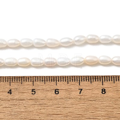 Natural Cultured Freshwater Pearl Beads Strands PEAR-I007-01N-02A-1