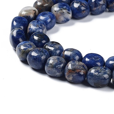 Natural Sodalite Beads Strands G-C038-02E-1
