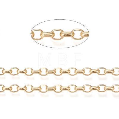 3.28 Feet Brass Cable Chains X-CHC-M020-14G-1
