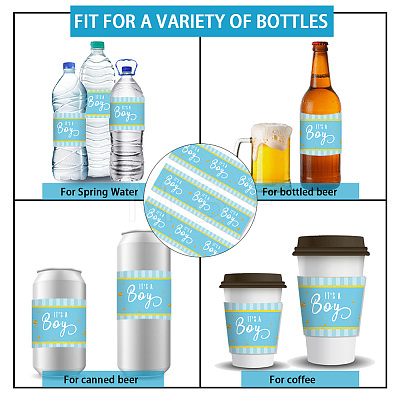 Bottle Label Adhesive Stickers DIY-WH0520-019-1