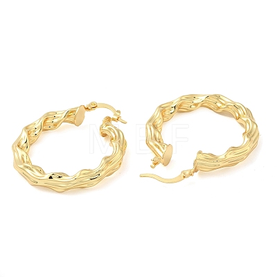Rack Plating Brass Hoop Earrings EJEW-Q773-04G-1