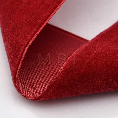 Polyester Velvet Ribbon for Gift Packing and Festival Decoration SRIB-M001-38mm-260-1
