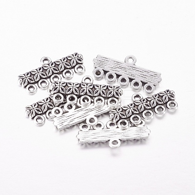 Tibetan Style Alloy Chandelier Components Links LF0753Y-1