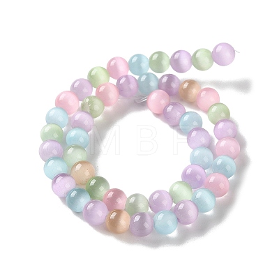 Cat Eye Beads Strands CE-P004-A-8mm-1