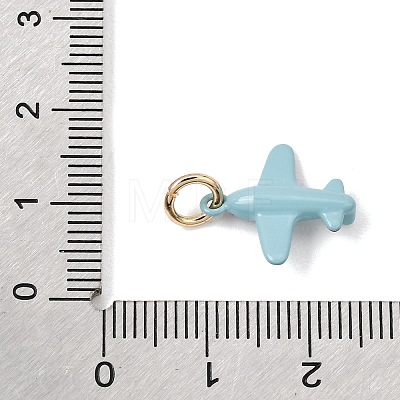 Printed Brass Pendants KK-CBAB1CA-14G-1