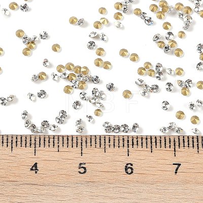 Glass Pointed Back Rhinestone RGLA-PP13-01B-1