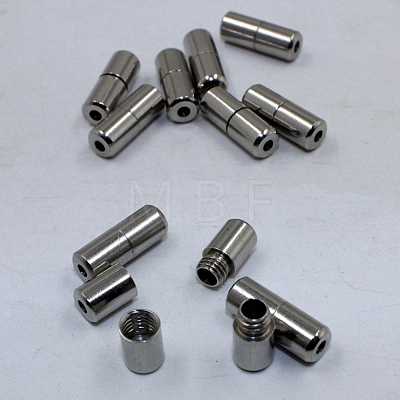 304 Stainless Steel Screw Clasps STAS-TAC0003-05P-1