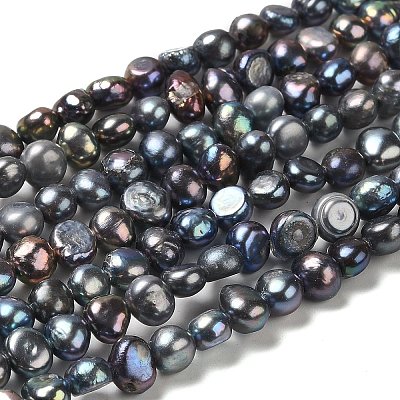 Natural Cultured Freshwater Pearl Beads Strands PEAR-E017-39-1