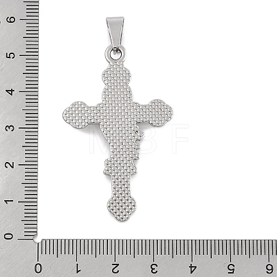 304 Stainless Steel Enamel Pendants STAS-D112-02P-1