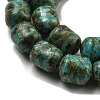 Dyed Synthetic Turquoise Beads Strands G-B070-D01-01-1