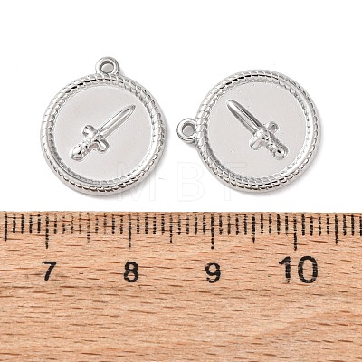 304 Stainless Steel Pendants STAS-P432-01B-P-1