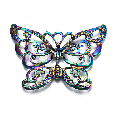 Rainbow Color Alloy Pendants PALLOY-S180-001-RS-1