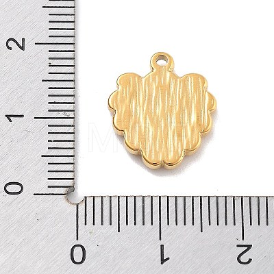 304 Stainless Steel Enamel Pendants STAS-M092-12G-1