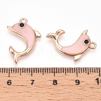 Alloy Enamel Pendants ENAM-T022-05C-1