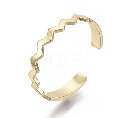 Brass Cuff Finger Rings X-RJEW-N030-005-NF-1