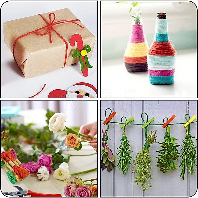 6 Colors Jute Cord OCOR-CJ0001-09-1