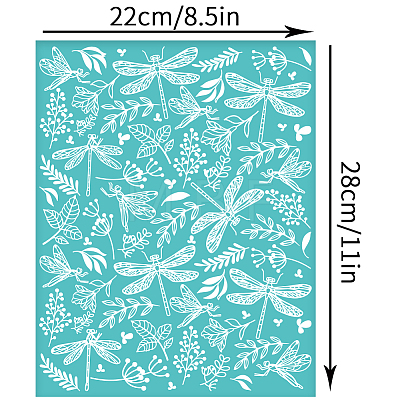 Self-Adhesive Silk Screen Printing Stencil DIY-WH0338-260-1