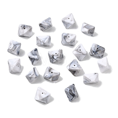 Opaque Acrylic Beads LS-OACR-D320-02B-1