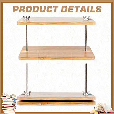 Wood Book Binding Machine Kits WOOD-WH0029-51-1