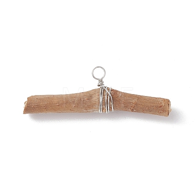 Wooden Sticks Pendant PALLOY-JF03393-01-1