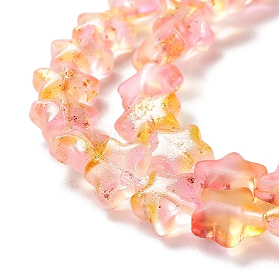 Transparent Glass Beads Strand X1-GLAA-F112-04I-1