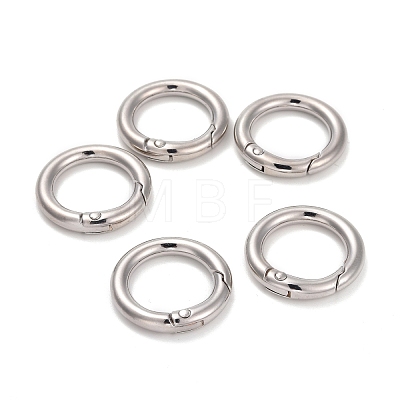 Alloy Spring Gate Rings PALLOY-M015-01P-1