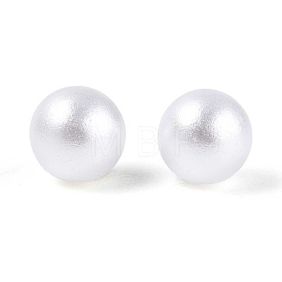 ABS Imitation Pearl Acrylic Beads OACR-S011-4mm-02-1