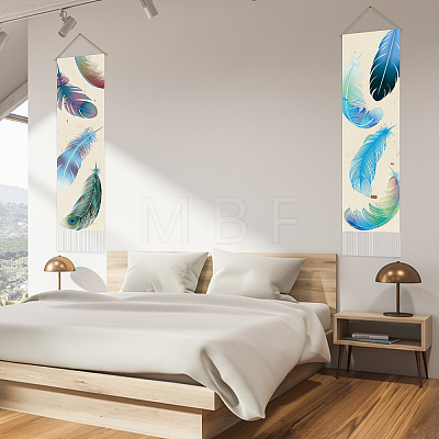 Polyester Decorative Wall Tapestrys AJEW-WH0399-018-1