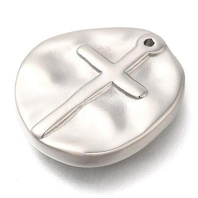 Anti-Tarnish 304 Stainless Steel Pendants STAS-P369-07P-1