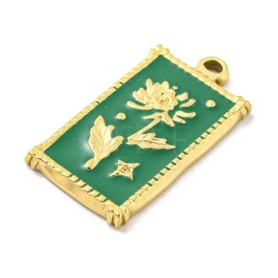 Real 18K Gold Plated PVD Vacuum Plating 304 Stainless Steel Pendants STAS-L278-012G-02-1